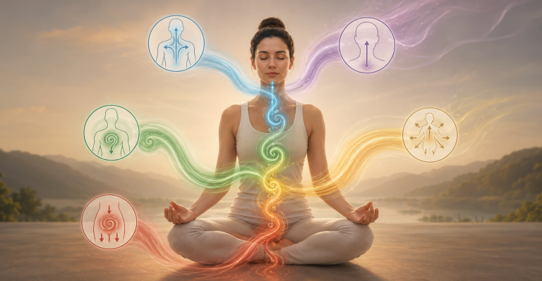 Prana Vayu: The Five Pranic Winds and Their Role in Yogic Physiology