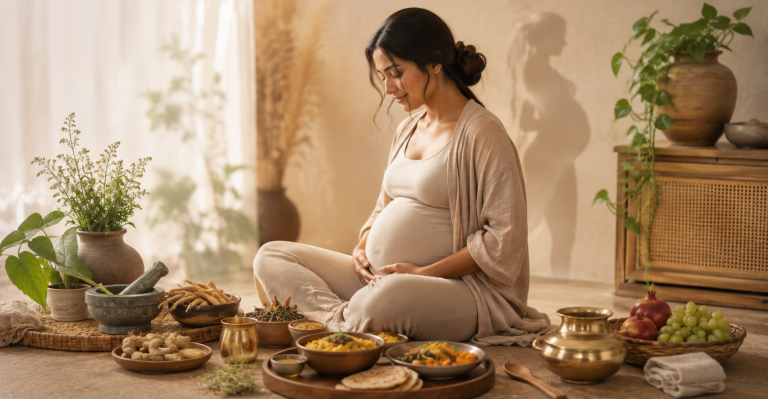 Ayurveda for Pregnancy: Herbs, Diet, and Daily Routines That Support Prenatal Wellbeing