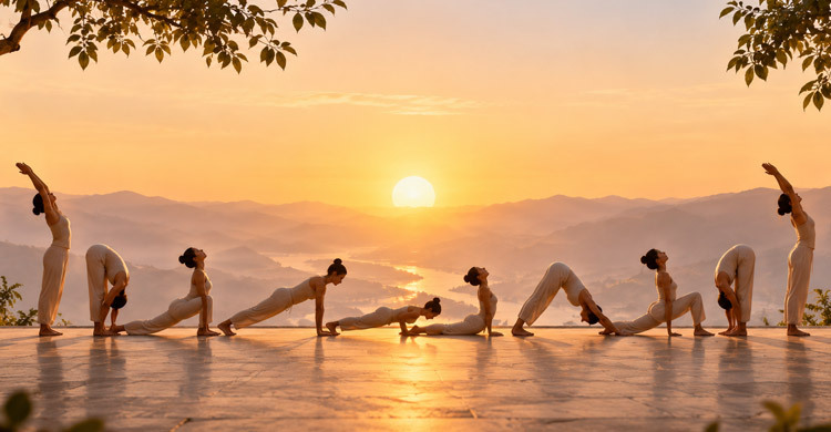 Surya Namaskar: Step-by-Step Alignment Cues and Clinical Contraindications